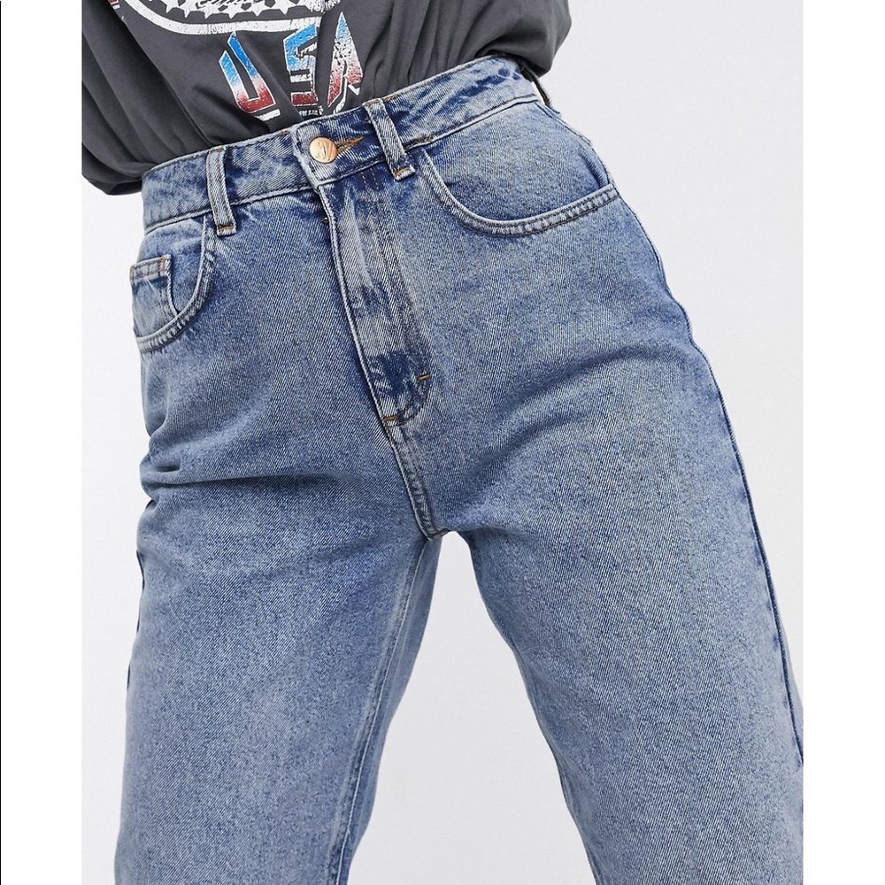 Reclaimed Vintage The ‘89 Slim Tapered Leg Jean in vintage mid stone wash W26